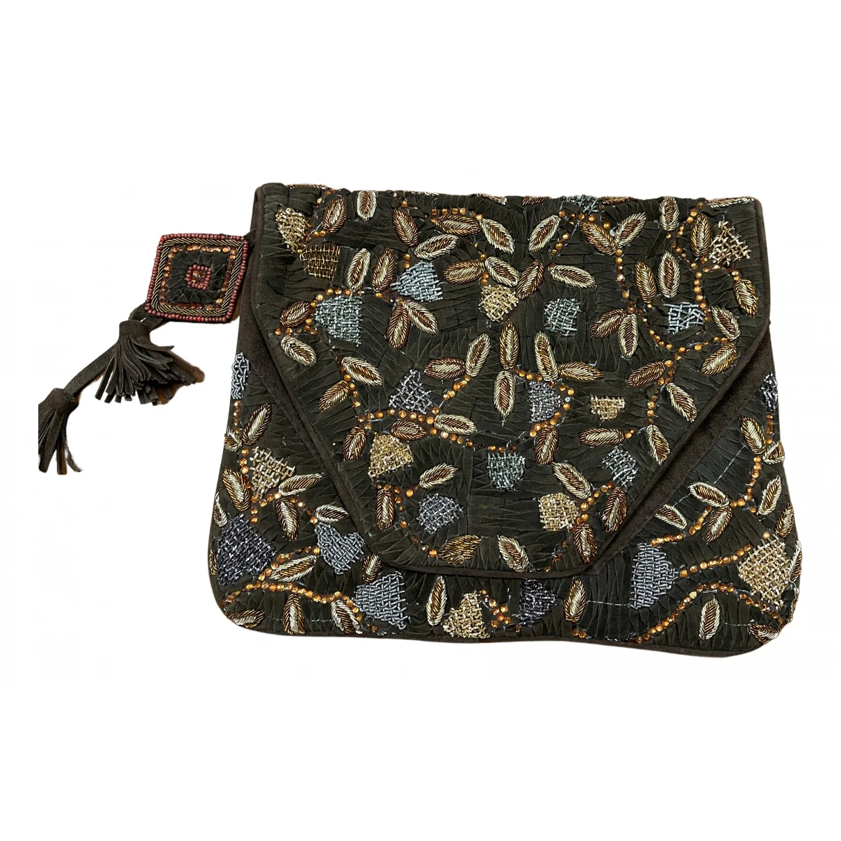 Antik Batik En cuir Pochette - Bon état Antik Batik sur Vestiaire Collective